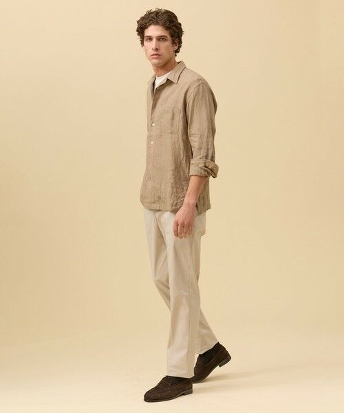 J.PRESS / ジェイプレス シャツ・ブラウス | 【LIBECO】リネンオープンカラー シャツ | 詳細30