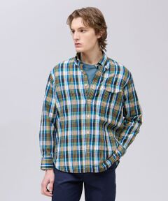 J.PRESS / ジェイプレス シャツ・ブラウス | 【Aero Weave】クールマックス サッカーシャツ / B.D.