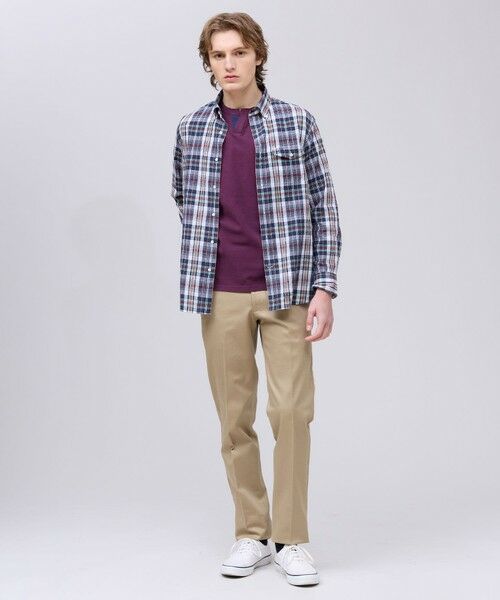 J.PRESS / ジェイプレス シャツ・ブラウス | 【Aero Weave】クールマックス サッカーシャツ / B.D. | 詳細2