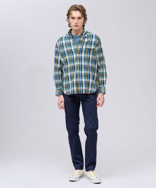 J.PRESS / ジェイプレス シャツ・ブラウス | 【Aero Weave】クールマックス サッカーシャツ / B.D. | 詳細9