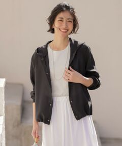 J.PRESS / ジェイプレス その他アウター | 【冷房対策に】RELAXION Sheer ボイル フーデッド ジャケット