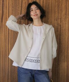 J.PRESS / ジェイプレス その他アウター | 【冷房対策に】RELAXION Sheer ボイル フーデッド ジャケット