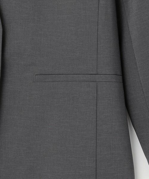 J.PRESS / ジェイプレス ノーカラージャケット | 【セットアップ対応】ファンマートロストレッチ ノーカラー ジャケット | 詳細3