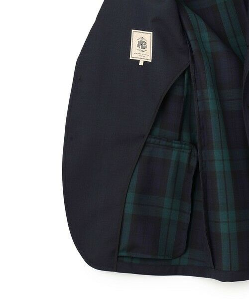 J.PRESS / ジェイプレス テーラードジャケット | 【SHACKET】ブラックウォッチ サマーダブルフェイス ジャケット | 詳細15