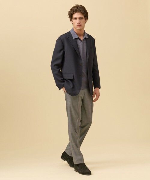 J.PRESS / ジェイプレス テーラードジャケット | 【SHACKET】ブラックウォッチ サマーダブルフェイス ジャケット | 詳細3