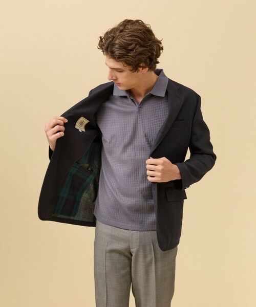 J.PRESS / ジェイプレス テーラードジャケット | 【SHACKET】ブラックウォッチ サマーダブルフェイス ジャケット | 詳細5