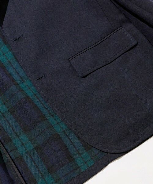J.PRESS / ジェイプレス テーラードジャケット | 【SHACKET】ブラックウォッチ サマーダブルフェイス ジャケット | 詳細6
