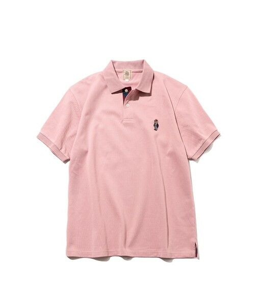 J.PRESS / ジェイプレス カットソー | 新デザイン【BULLDOG BOY / 8色展開】カノコレジメン ポロシャツ（ローズ系）