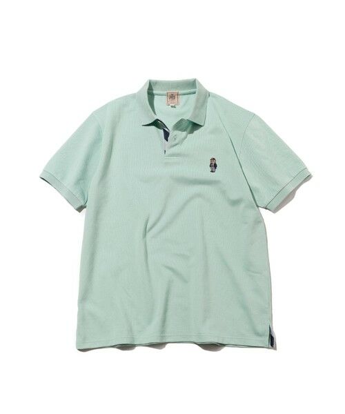 J.PRESS / ジェイプレス カットソー | 新デザイン【BULLDOG BOY / 8色展開】カノコレジメン ポロシャツ（ライトグリーン系）