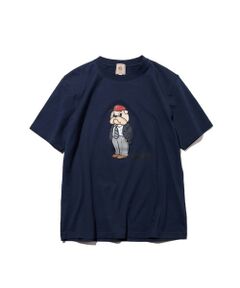 J.PRESS / ジェイプレス カットソー | 新デザイン【BULLDOG BOY】プリント Tシャツ