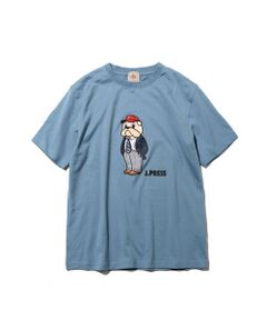 J.PRESS / ジェイプレス カットソー | 新デザイン【BULLDOG BOY】プリント Tシャツ