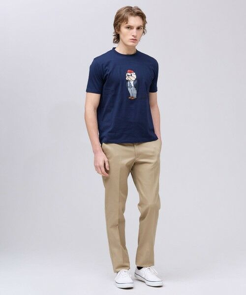 J.PRESS / ジェイプレス カットソー | 新デザイン【BULLDOG BOY】プリント Tシャツ | 詳細7