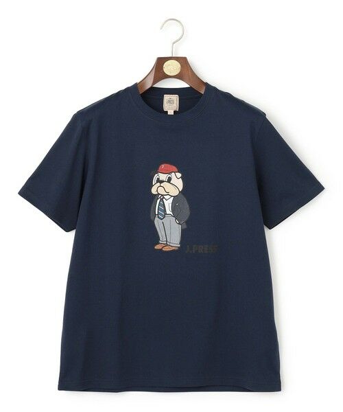J.PRESS / ジェイプレス カットソー | 新デザイン【BULLDOG BOY】プリント Tシャツ | 詳細8
