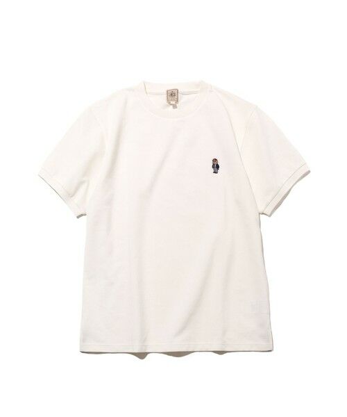 J.PRESS / ジェイプレス カットソー | 新デザイン【BULLDOG BOY】カノコレジメン クルーネック Tシャツ | 詳細3