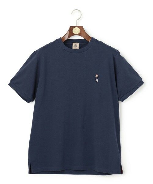 J.PRESS / ジェイプレス カットソー | 新デザイン【BULLDOG BOY】カノコレジメン クルーネック Tシャツ | 詳細4