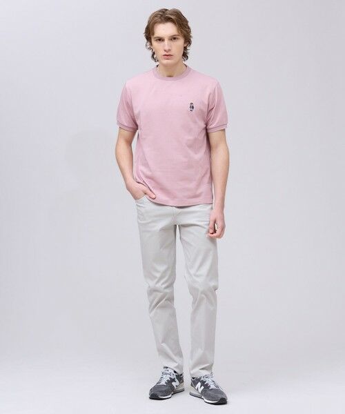 J.PRESS / ジェイプレス カットソー | 新デザイン【BULLDOG BOY】カノコレジメン クルーネック Tシャツ | 詳細17