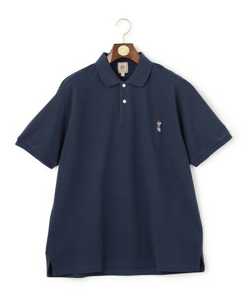 J.PRESS / ジェイプレス ポロシャツ | 【KING SIZE / BULLDOG BOY / 8色展開】カノコレジメン ポロシャツ（ネイビー系）