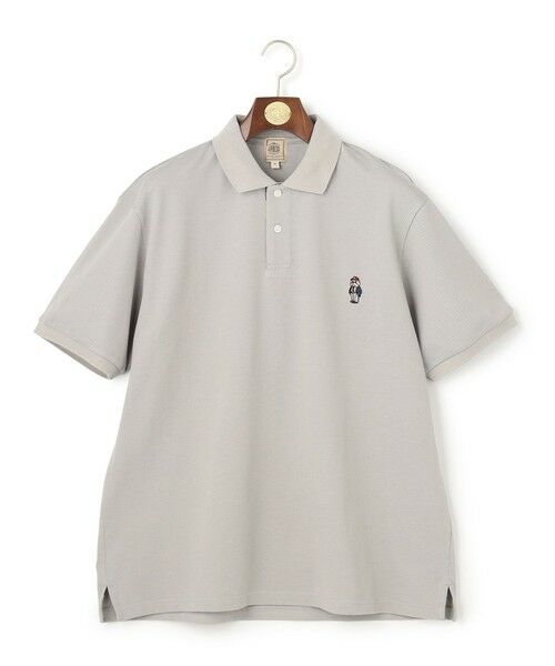 J.PRESS / ジェイプレス ポロシャツ | 【KING SIZE / BULLDOG BOY / 8色展開】カノコレジメン ポロシャツ（ライトグレー系）