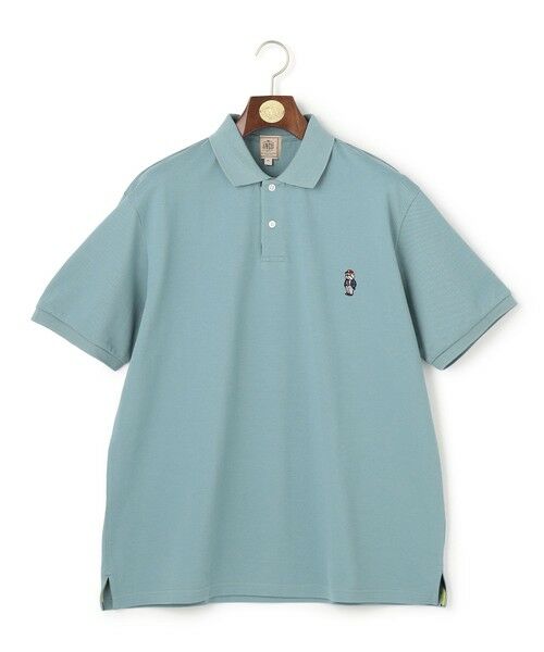 J.PRESS / ジェイプレス ポロシャツ | 【KING SIZE / BULLDOG BOY / 8色展開】カノコレジメン ポロシャツ（サックスブルー系）