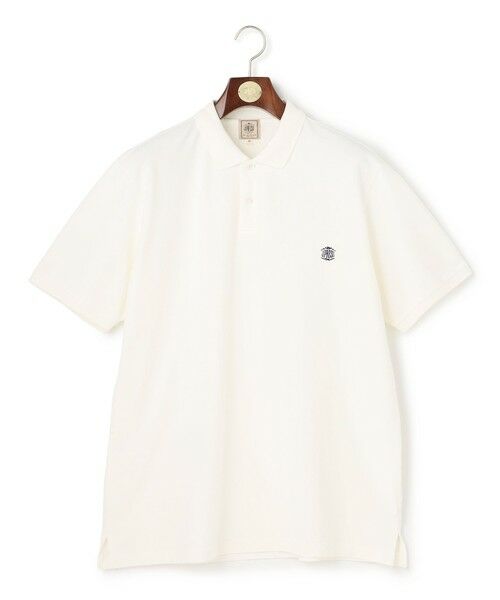 J.PRESS / ジェイプレス ポロシャツ | 【KING SIZE】コットンカノコオーバーダイ ポロシャツ（ホワイト系）