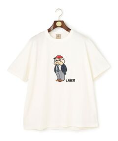J.PRESS / ジェイプレス カットソー | 【KING SIZE / BULLDOG BOY】プリント Tシャツ