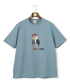 J.PRESS / ジェイプレス カットソー | 【KING SIZE / BULLDOG BOY】プリント Tシャツ