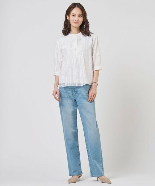 J.PRESS / ジェイプレス カットソー | シアーチェック カットソー | 詳細1