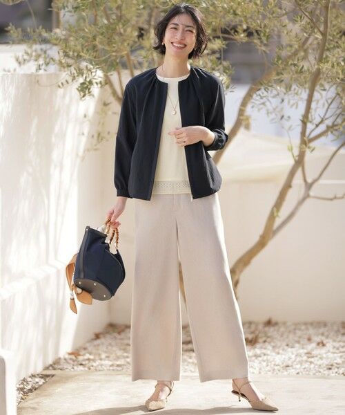 J.PRESS / ジェイプレス カットソー | 【一枚で着映え】スムースジャージー 刺繍 カットソー | 詳細10