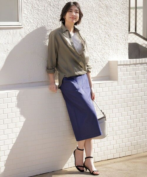 J.PRESS / ジェイプレス カットソー | スムースジャージー ノースリーブ カットソー | 詳細2