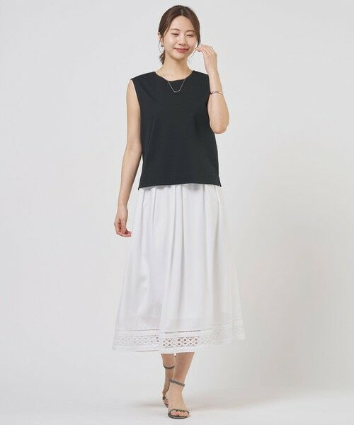 J.PRESS / ジェイプレス カットソー | スムースジャージー ノースリーブ カットソー | 詳細21