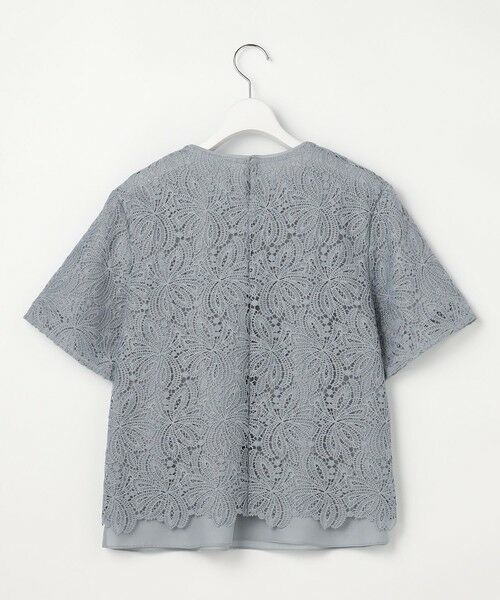 J.PRESS / ジェイプレス カットソー | レースコンビジャージー カットソー | 詳細10