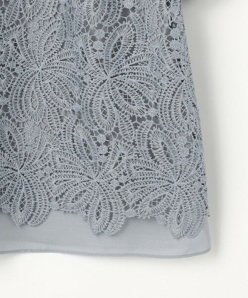 J.PRESS / ジェイプレス カットソー | レースコンビジャージー カットソー | 詳細13