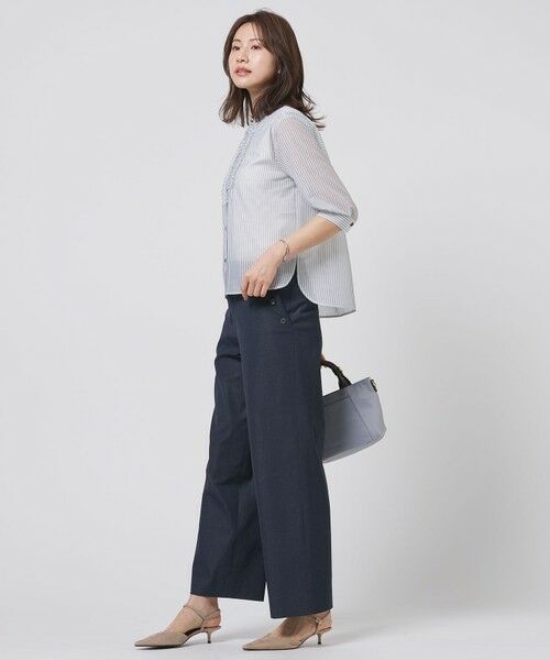 J.PRESS / ジェイプレス カットソー | シアーピンストライプ カットソー | 詳細2