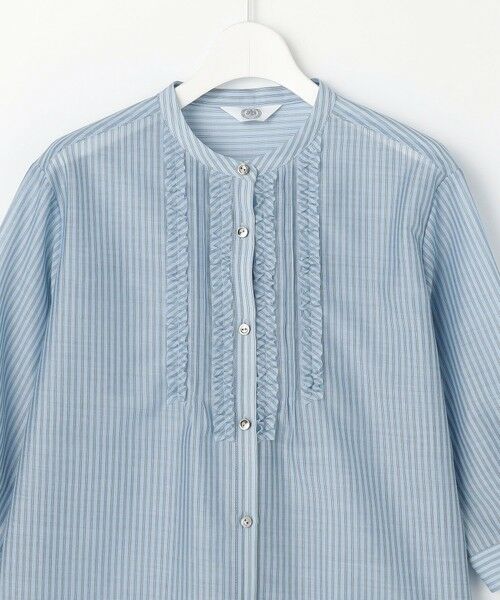 J.PRESS / ジェイプレス カットソー | シアーピンストライプ カットソー | 詳細10