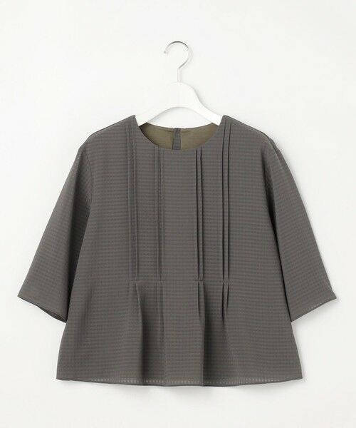 J.PRESS / ジェイプレス カットソー | シアーブロックチェック カットソー | 詳細2