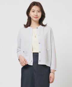 J.PRESS / ジェイプレス ニット・セーター | Paper Blend Summer ニット ジャケット