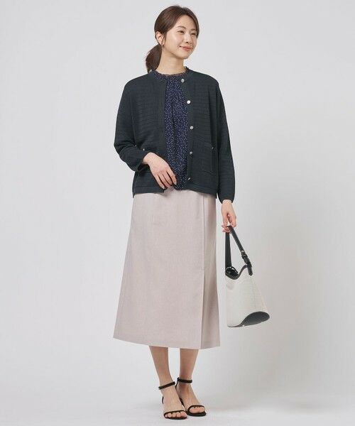 J.PRESS / ジェイプレス ニット・セーター | Paper Blend Summer ニット ジャケット | 詳細1