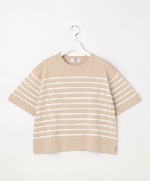 J.PRESS / ジェイプレス ニット・セーター | 【一枚で着映え】COTTON ACETATE DRY ニット Tシャツ | 詳細5