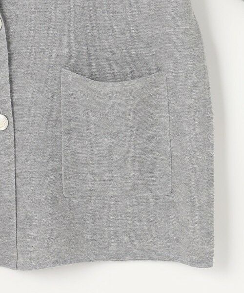 J.PRESS / ジェイプレス テーラードジャケット | Vis/Peスパーク ハーフスリーブ ニットジャケット | 詳細8