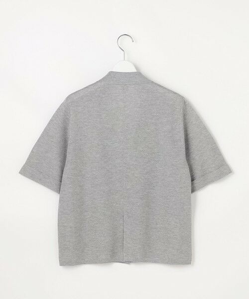 J.PRESS / ジェイプレス テーラードジャケット | Vis/Peスパーク ハーフスリーブ ニットジャケット | 詳細5