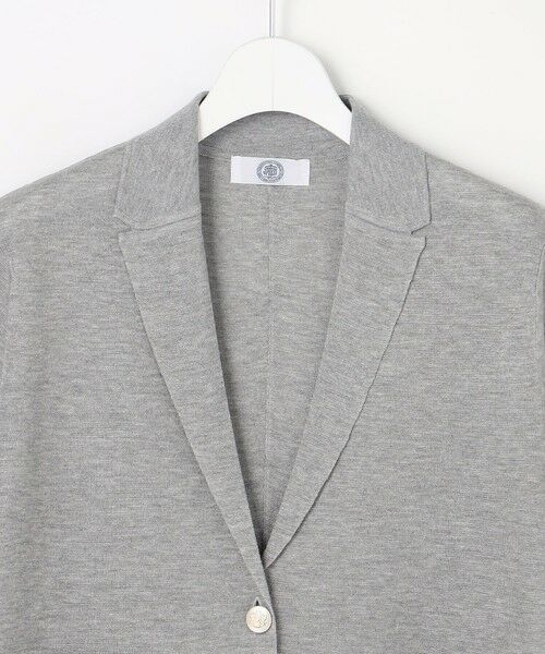 J.PRESS / ジェイプレス テーラードジャケット | Vis/Peスパーク ハーフスリーブ ニットジャケット | 詳細6