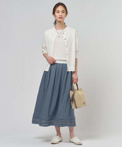 J.PRESS / ジェイプレス カーディガン・ボレロ | Vis/Peスパーク クルーネック カーディガン | 詳細1