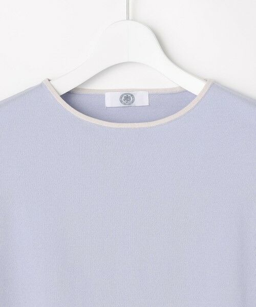 J.PRESS / ジェイプレス ニット・セーター | COOL MINT COTTON POLYESTER フレアスリーブ ニット プルオーバー | 詳細5