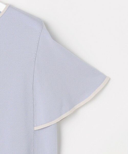 J.PRESS / ジェイプレス ニット・セーター | COOL MINT COTTON POLYESTER フレアスリーブ ニット プルオーバー | 詳細6