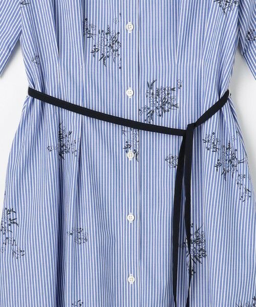 J.PRESS / ジェイプレス ロング・マキシ丈ワンピース | 【一枚で着映え】ストライプ×フラワープリント ワンピース | 詳細2