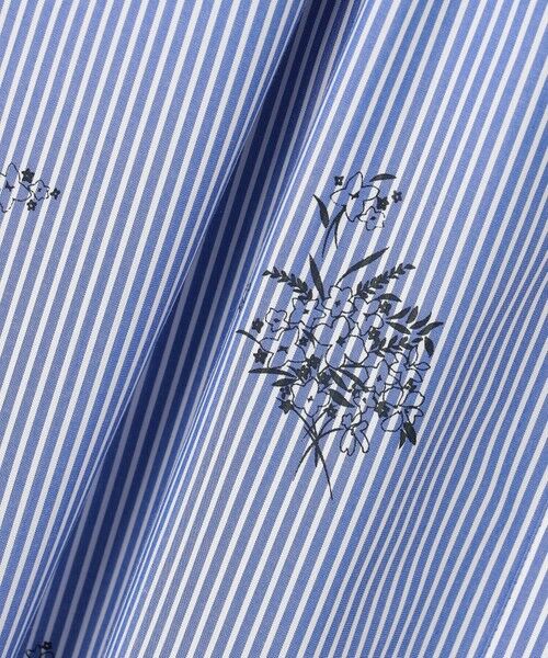 J.PRESS / ジェイプレス ロング・マキシ丈ワンピース | 【一枚で着映え】ストライプ×フラワープリント ワンピース | 詳細6