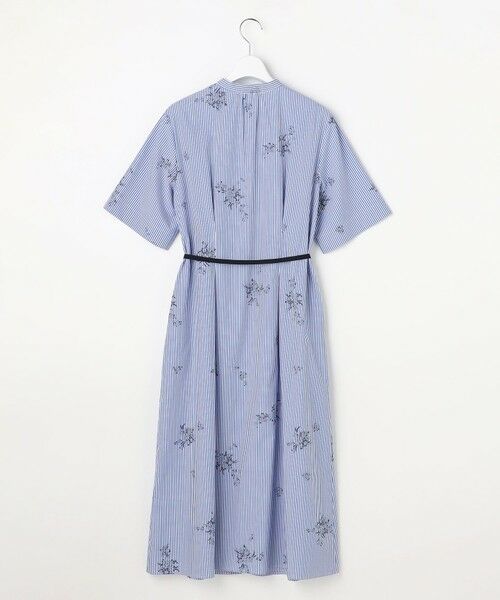 J.PRESS / ジェイプレス ロング・マキシ丈ワンピース | 【一枚で着映え】ストライプ×フラワープリント ワンピース | 詳細8