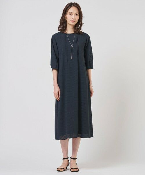 J.PRESS / ジェイプレス ドレス | シアーブロックチェック ワンピース | 詳細3