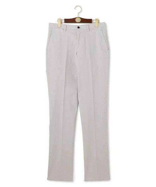 J.PRESS / ジェイプレス その他パンツ | 【ストレッチ】オックスガーメントダイ ステムテーパード パンツ（ライトグレー系）