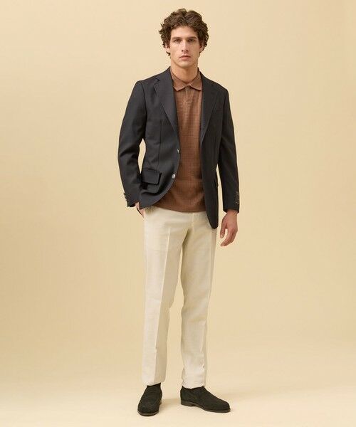 J.PRESS / ジェイプレス スラックス・ドレスパンツ | 【ストレッチ性 / 洗える / 接触冷感】エレガントラミーコンフォート スラックス | 詳細1